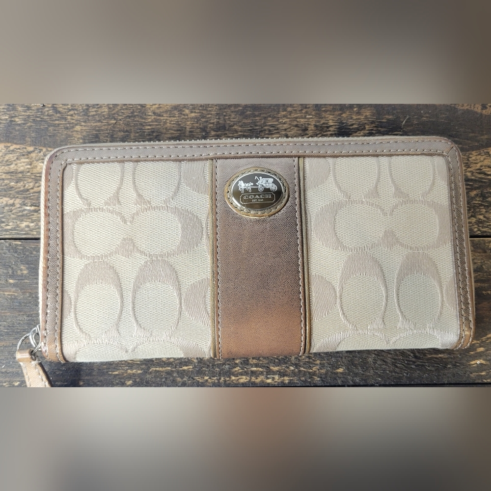 Coach Zip Wallet